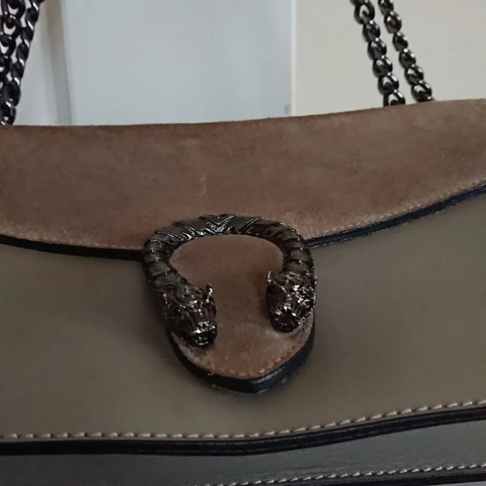 Borse In Pelle Genuine Leather & suede Italy bag